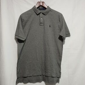 Polo Ralph‎ Lauren Polo Shirt Classic Fit Short Sleeve Casual Gray L